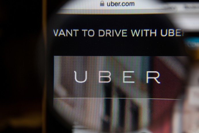 Image of Uber website showing advertisement to potential drivers.